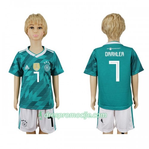 Njemačka Dres Draxler 7 Dječji Gostujući Svjetsko prvenstvo 2018 Njemačka Dres Draxler 7 Dječji Gostujući Svjetsko prvenstvo 2018